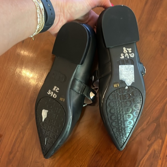 GIANNI BINI 4-EVER LEATHER MARY JANE SHOES - Picture 7 of 8